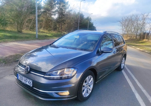 Volkswagen Golf cena 51500 przebieg: 214481, rok produkcji 2018 z Polanów małe 704